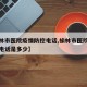 【榆林市医院疫情防控电话,榆林市医院疫情防控电话是多少】