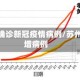 苏州市确诊新冠疫情病例/苏州市新增病例