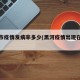 黑河市疫情发病率多少(黑河疫情出现在哪个县?)