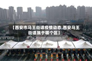 【西安市马王街道疫情动态,西安马王街道属于哪个区】