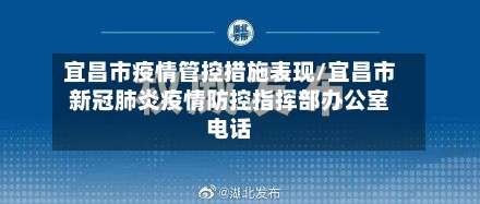 宜昌市疫情管控措施表现/宜昌市新冠肺炎疫情防控指挥部办公室电话-第3张图片