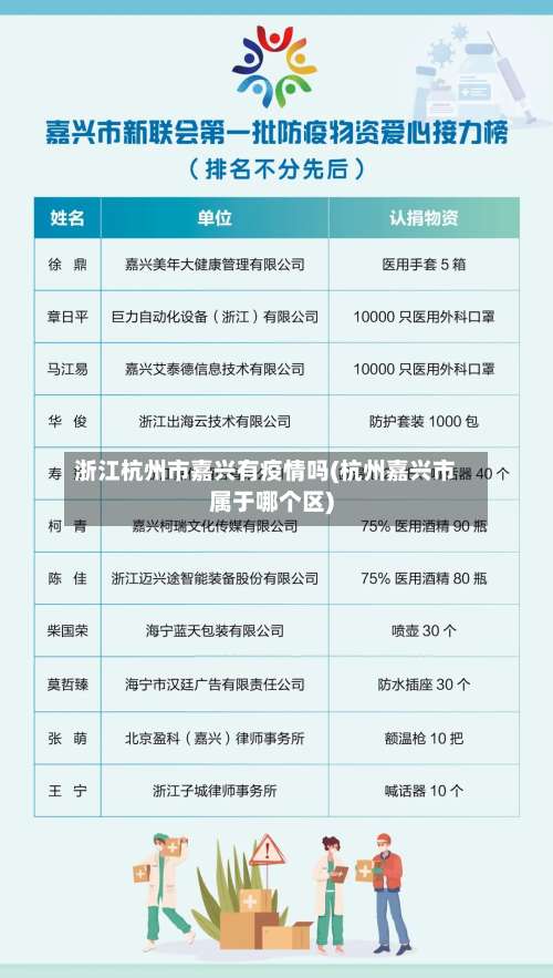 浙江杭州市嘉兴有疫情吗(杭州嘉兴市属于哪个区)-第1张图片